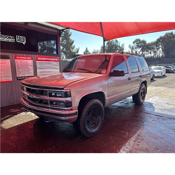 1999 CHEVROLET TAHOE