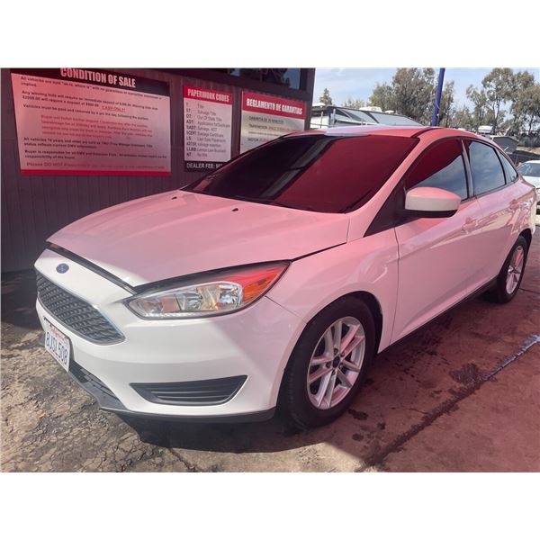 2018 FORD FOCUS