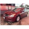 Image 1 : 2012 NISSAN ALTIMA