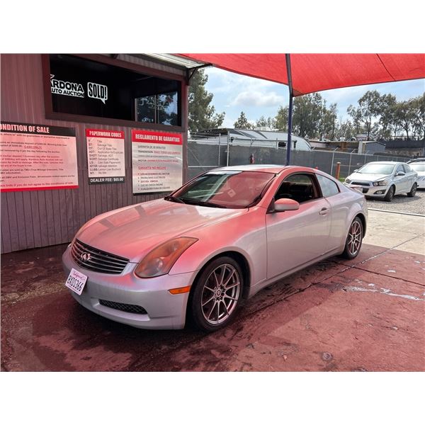 2004 INFINITI G35