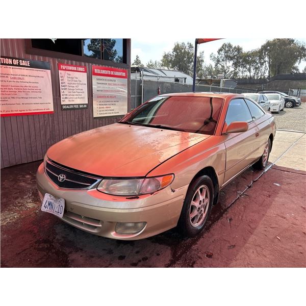 2000 TOYOTA CAMRY SOLARA