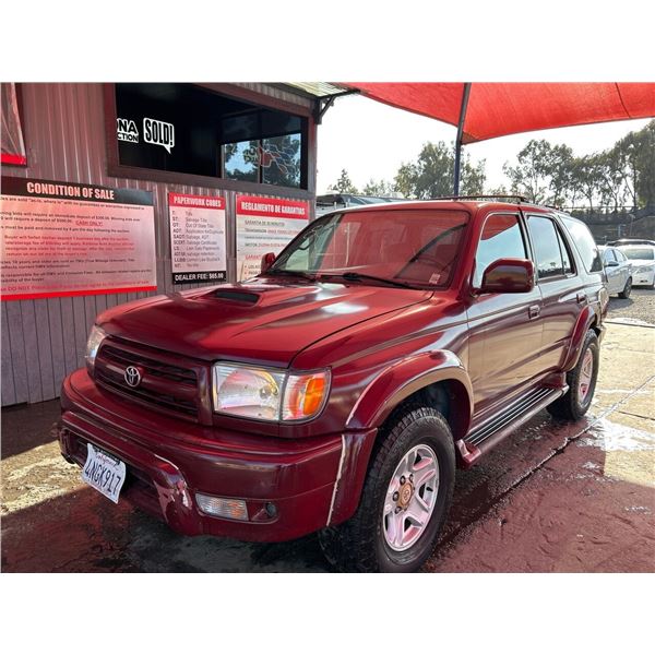 2000 TOYOTA 4RUNNER