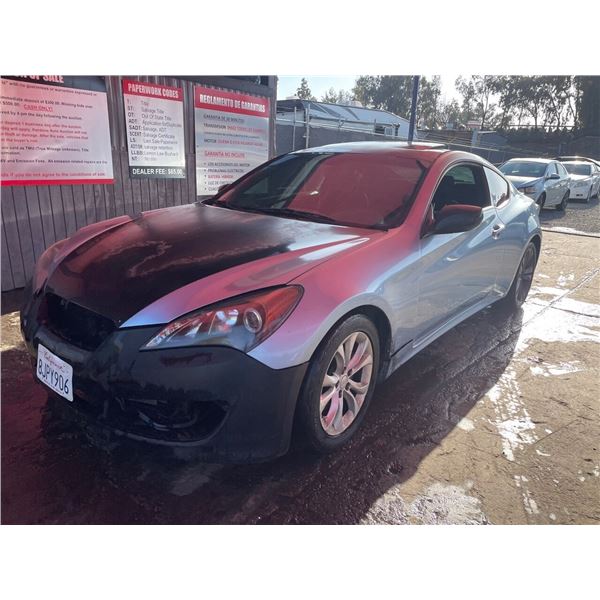 2011 HYUNDAI GENESIS COUPE
