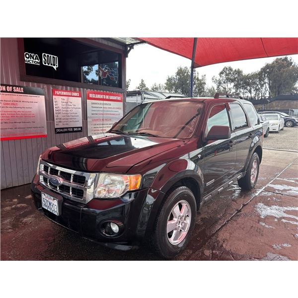 2008 FORD ESCAPE
