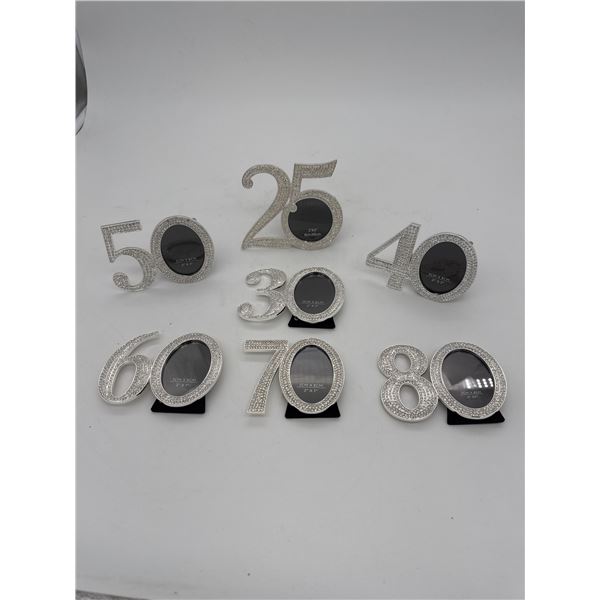 Anniversary Photo Frames - 25 - 80 Years