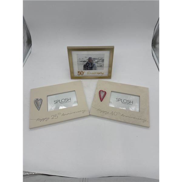 Anniversary Photo Frames - 25 - 50 years
