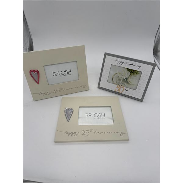 Anniversary Photo Frames - 25 - 50 years