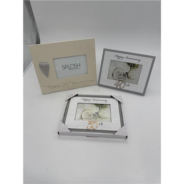 Anniversary Photo Frames - 25 - 50 years