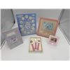 Image 1 : Baby - Pink - 3 frames, utensil set, 0-1 yr photo frame