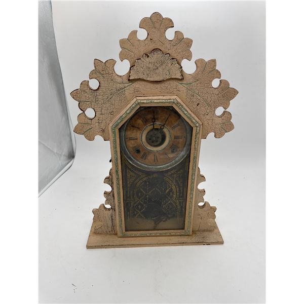 Antiqu Gingerbread Clock