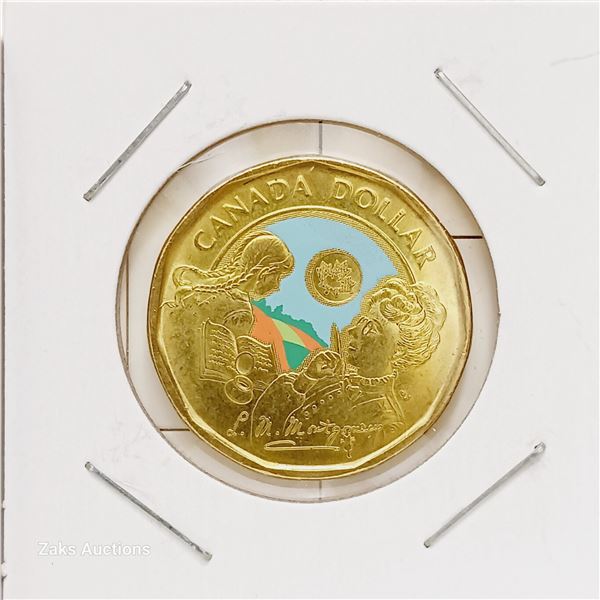Canada - 2024 - 1 Dollar - L. M. Montgomery; colourized