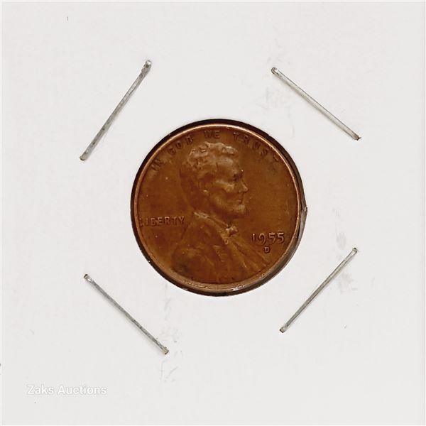 Canada - 1955 - 1 Cent - Wheat Ears Reverse