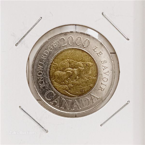 Canada - 2000 - 2 Dollars - Knowledge