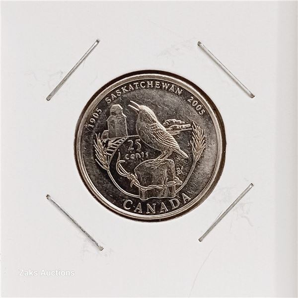 Canada - 2005 - 25 Cents - Saskatchewan