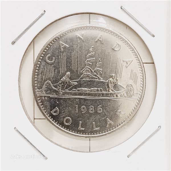 Canada - 1986 - 1 Dollar - Large Portrait