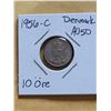 Image 1 : 1956-C Denmark 10 Ore AU-50