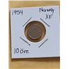 Image 1 : 1954 Norway 10 Ore XF