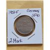Image 1 : 1951-F Germany 2 Mark XF-40