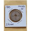 Image 1 : 1925 Norway 1 Krone VF