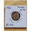 Image 1 : 1952 Norway 25 Ore XF-40