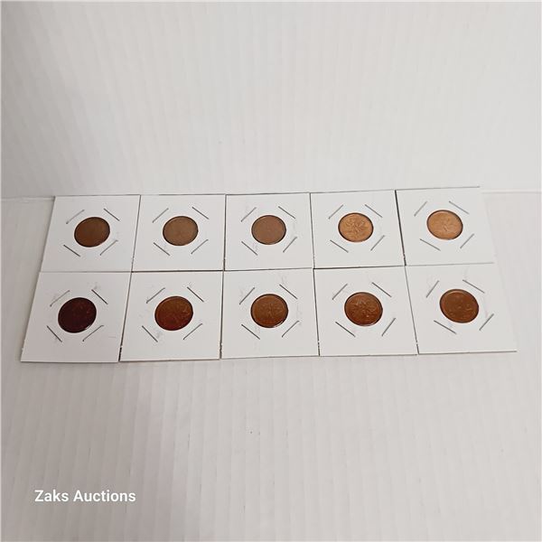 Canada - 1980-1989 - Ten 1 Cent