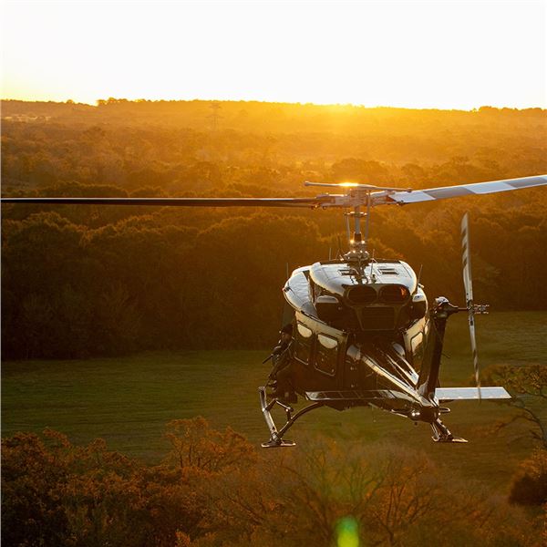 HeliBacon Helicopter Hog Hunt