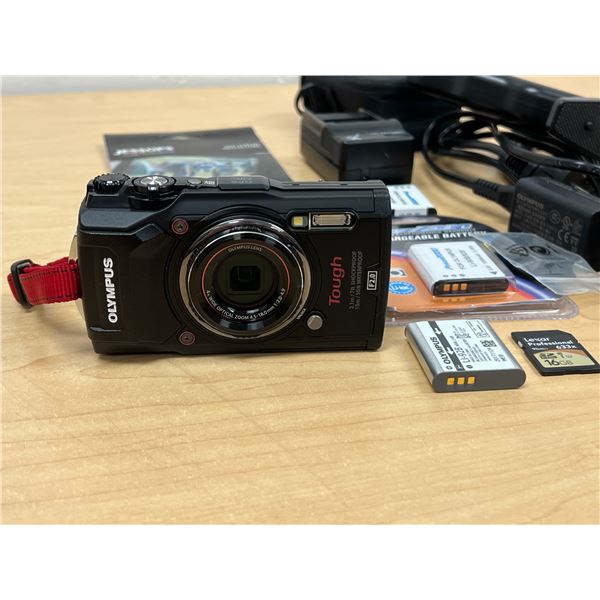 Olympus Tough TG-5 Waterproof / Shockproof 4K Digital Camera & Accessories