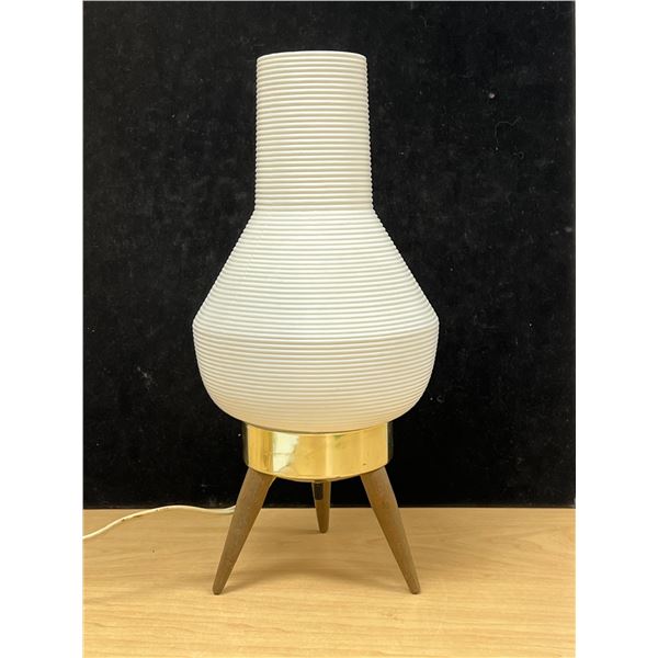 Vintage Atomic Tripod Table Lamp - Works 12.25"T