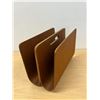 Image 3 : RS Canadian Teak Bentwood Magazine Rack / Holder - Approx: 16x8.25 & 10.5"T