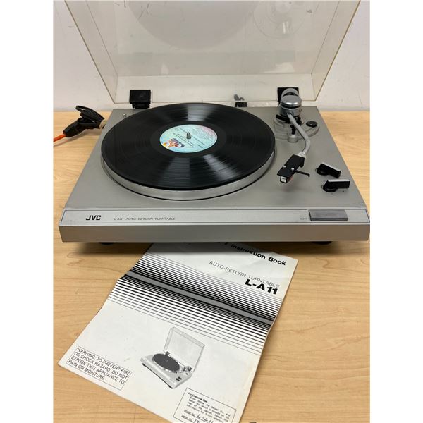 JVC L-A11 Auto-Return Turntable Record Player