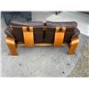 Image 4 : Nice Bentwood / Leather 2 Seater "Panda" Loveseat