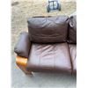 Image 5 : Nice Bentwood / Leather 2 Seater "Panda" Loveseat