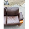 Image 6 : Nice Bentwood / Leather 2 Seater "Panda" Loveseat