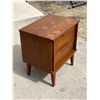 Image 2 : Mid Century Walnut Night Stand / Side table - Approx: 22x16" & 24"T