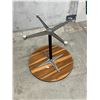 Image 4 : Eames? Aluminum Group Table - Approx: 29.5"W 28.5"T