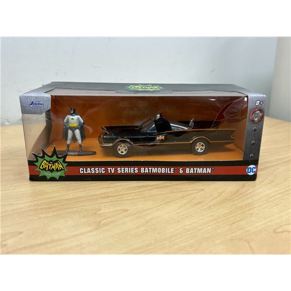 Batman Classic TV Series Batmobile & Figure - car approx: 5"