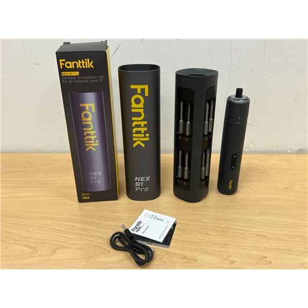Fanttik Cordless Screwdriver Kit Nex S1 Pro - see all photos