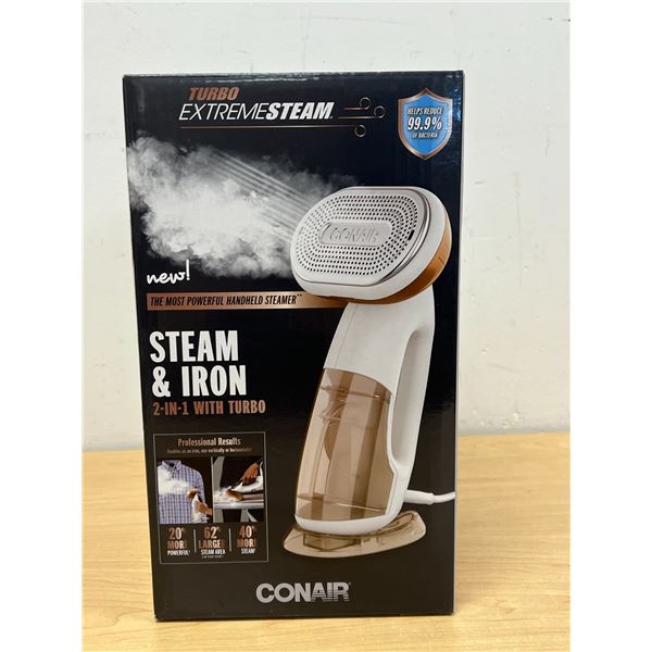 Conair Turbo Extreme Steam & Iron - looks new, see photos