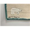 Image 5 : Artist Signed Vintage Inuit Felt Wall Hanging - Approx: 40x19"
