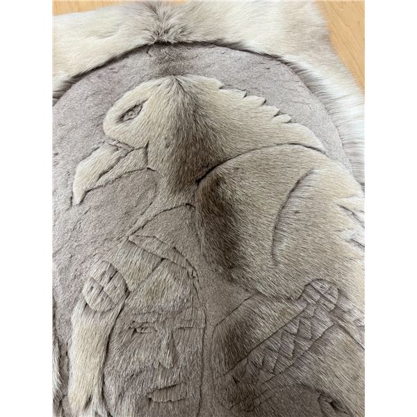 Myrtle de Meulles "Family Guiding Spirit" Wall Hanging - Approx: 34x20"