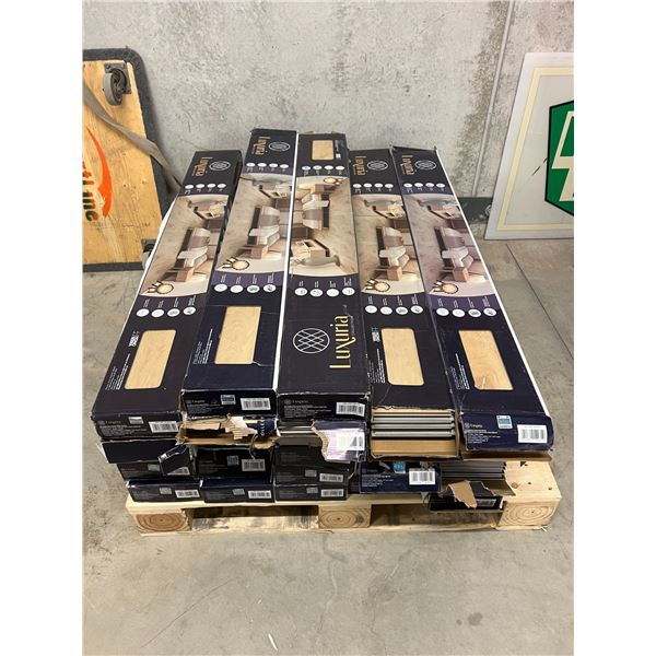 Approx 500 Square Feet Luxuria Maple SPC Rigid Core Luxury Vinyl Flooring - see photos