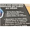Image 6 : Neon Table Top Light Up Sign - see photos for size and details