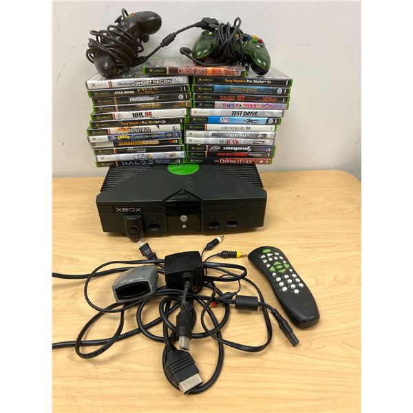 Microsoft XBOX Bundle - see all photos for details - not tested
