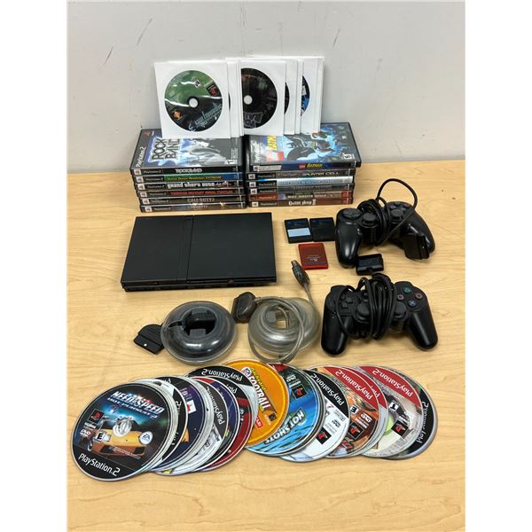 Sony PlayStation Bundle - Mostly PS2 but see all photos for details - not tested