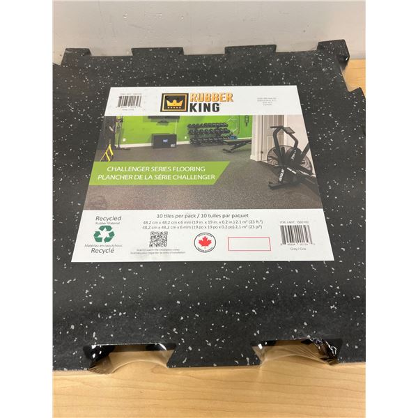 New Rubber King Challenger Series Flooring - see all photos for size and details