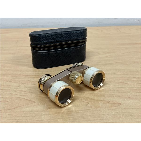 Bushnell 3x Coated Mother Of Pearl Opera Glasses / Binoculars - see all photos