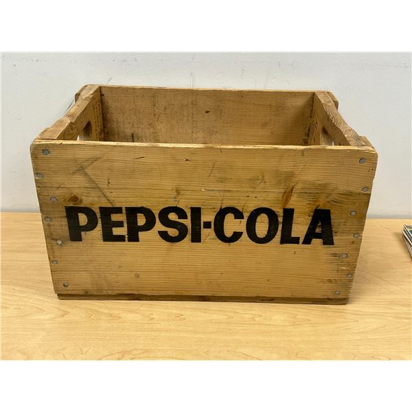 Nice Wooden Pepsi-Cola Pepsi Crate 18 x 11.5 & 10.25"T