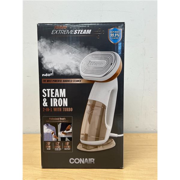 Conair Turbo Extreme Steam & Iron - looks new, see photos