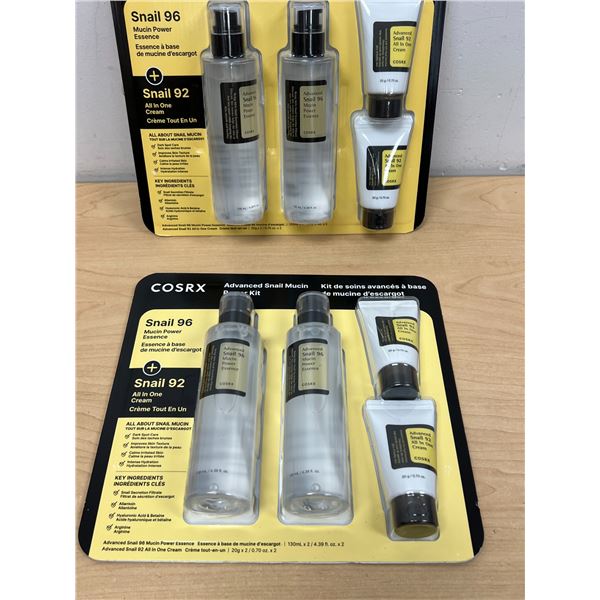 2 New Sealed Advanced Snail Mucin - see all photos for details