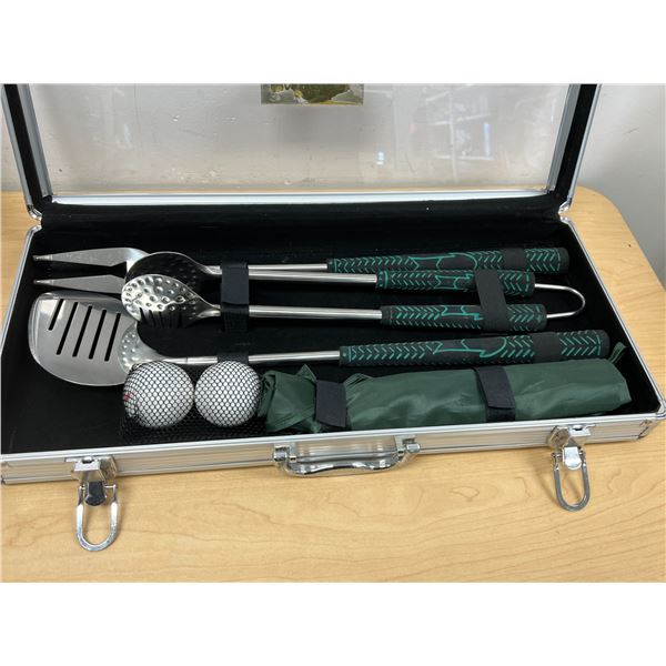 Golf Theme Barbecue BBQ Set - see all photos